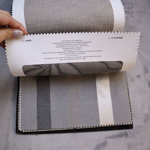 J. Ennis Glamor Collection Everyday Multipurpose Color Fabric Sample Craft Craft - Picture 6 of 11